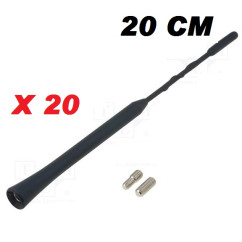 BRIN ANTENNE AUTORADIO 20CM STYLE 16S COURTE DIAMETRE 5MM OU 6MM (PRIX PAR 20 PIECES MINIMUM)
