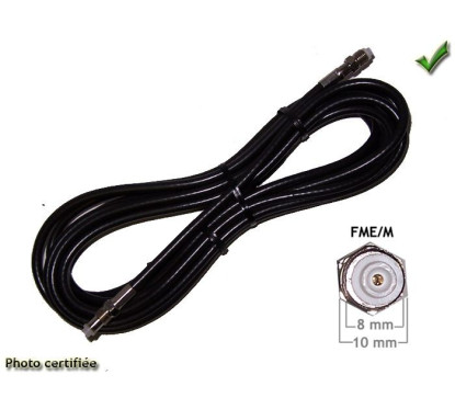 CABLE ANTENNE FME-FME 3.50M