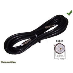 CABLE ANTENNE FME-FME 5M
