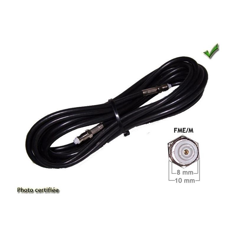 CABLE ANTENNE FME-FME 5M