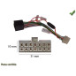 CABLE SPECIFIQUE AUTORADIO ISO PIONEER 14PINS 31X10MM DSP DEHM KEH KEHM KEHP