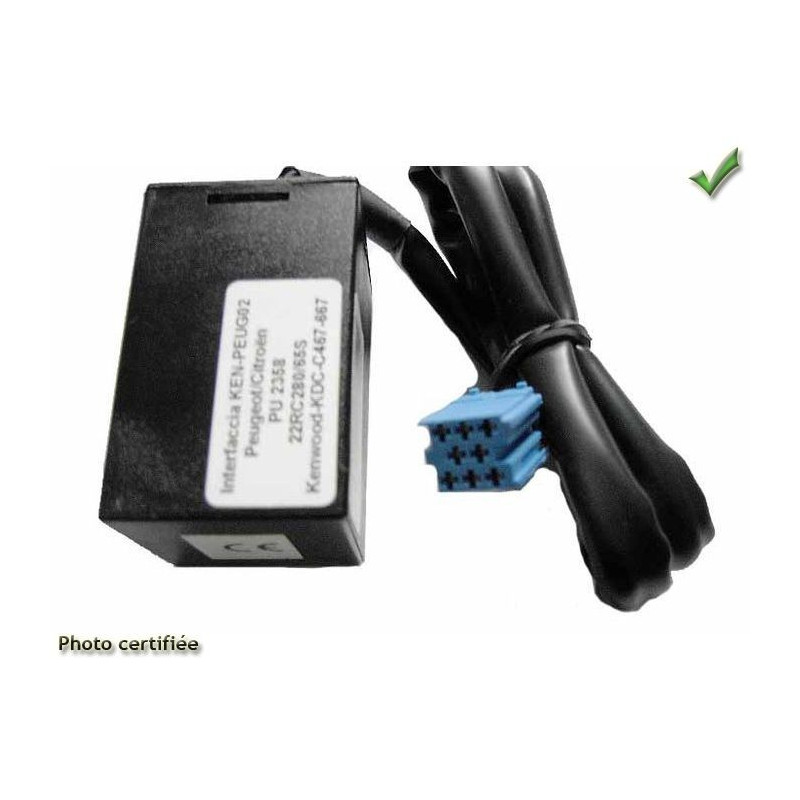 CABLE SPECIFIQUE CD-AUTORADIO CITROEN PEUGEOT 2002- CLARION