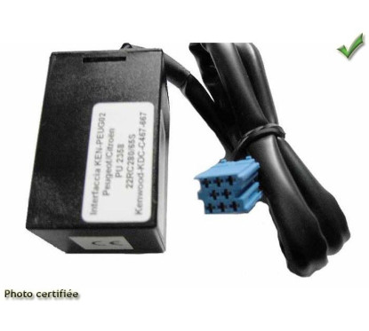 CABLE SPECIFIQUE CD-AUTORADIO CITROEN PEUGEOT PHILIPS CLARION KENWOOD...