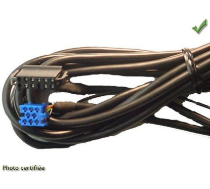CABLE SPECIFIQUE CD-AUTORADIO PANASONIC POUR VOLKSWAGEN 2000- 450CM