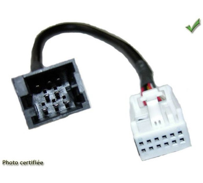 CABLE SPECIFIQUE CD-AUTORADIO VOLKSWAGEN GOLF 4 - CHARGEUR ALPINE