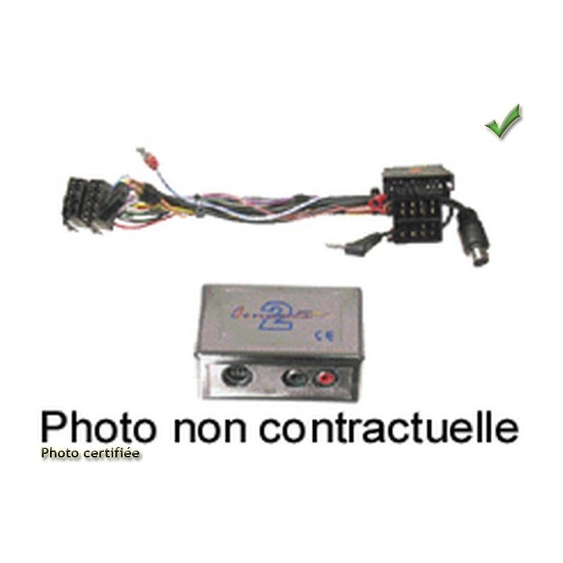 CABLE SPECIFIQUE CD-AUTORADIO VW GOLF 5 TOURAN TOUAREG PASSAT NEW (59105+59108)