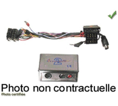 CABLE SPECIFIQUE CD-AUTORADIO VW GOLF 5 TOURAN TOUAREG PASSAT NEW (59105+59108)