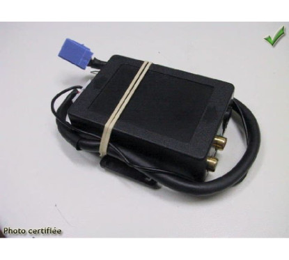 CABLE SPECIFIQUE MP3 ENTREE AUX-A.R. PEUGEOT 206 BLAU T1TOP/NIV