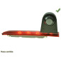CAMERA DE RECUL DANS 3IEME FEU DE STOP FORD TRANSIT CUSTOM (V362) 13-2016 A LED