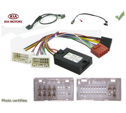 CDE AU VOLANT ALPINE POUR KIA PICANTO RIO SPORTAGE 2010- SANS NAV SANS AMPLI