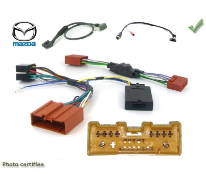 CDE AU VOLANT ALPINE POUR MAZDA 3 2009- 6 2010- AVEC AMPLI