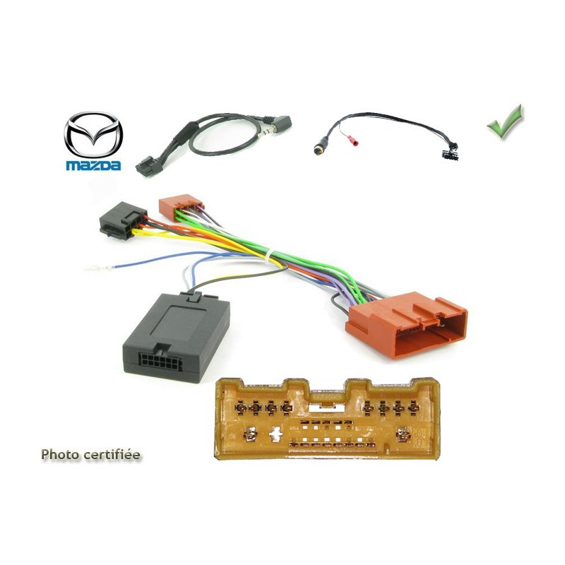 CDE AU VOLANT ALPINE POUR MAZDA CX9 2007- SANS AMPLI CDE AU VOLANT ALPINE POUR MAZDA CX9 2007- SANS AMPLI