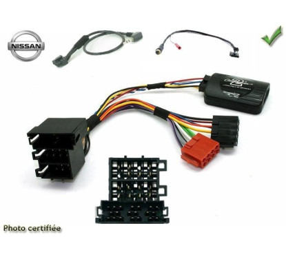 CDE AU VOLANT ALPINE POUR NISSAN NOTE 2005-2009 MINI ISO
