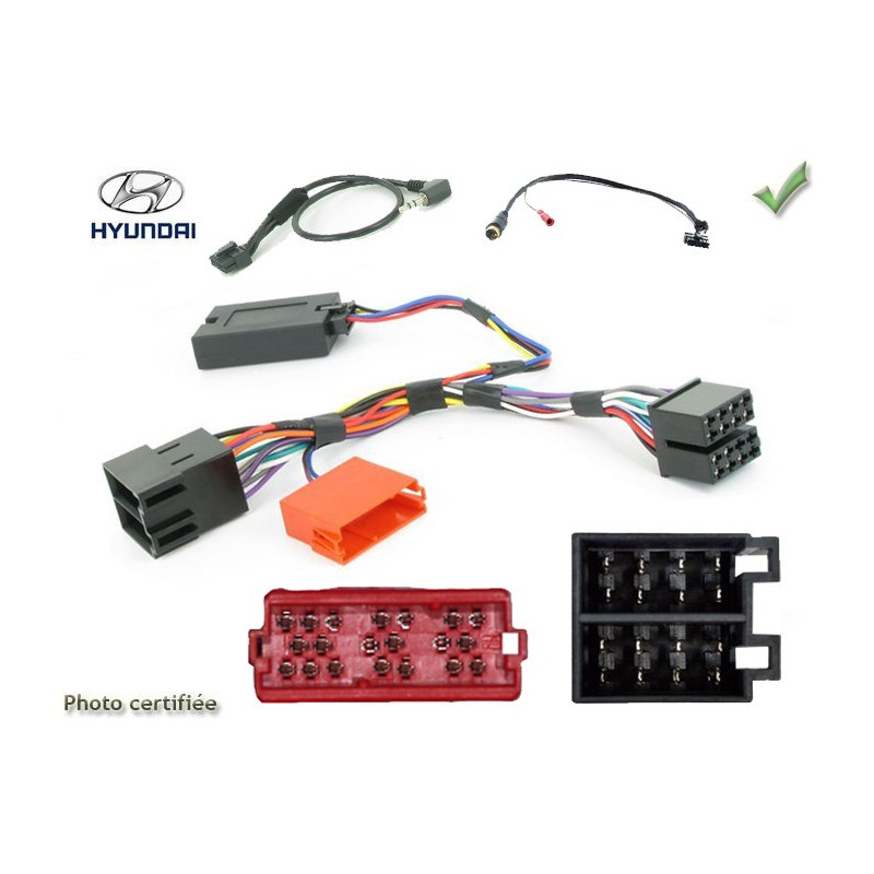 CDE AU VOLANT CALRION POUR HYUNDAI I30 2007-2009 ISO CDE AU VOLANT CALRION POUR HYUNDAI I30 2007-2009 ISO
