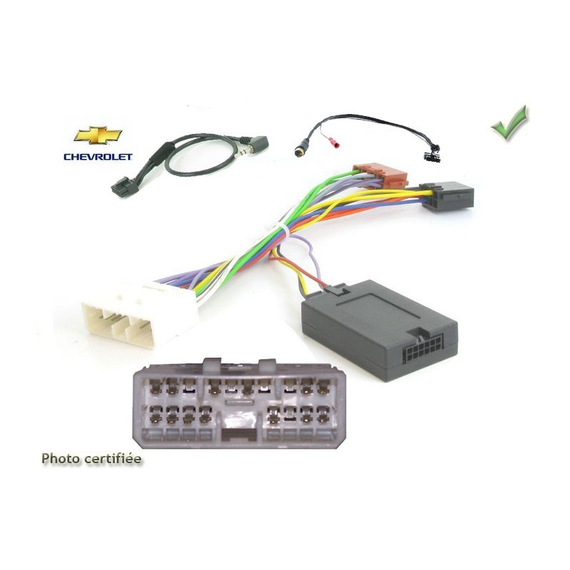 CDE AU VOLANT CLARION POUR CHEVROLET SPARK 2010-2013