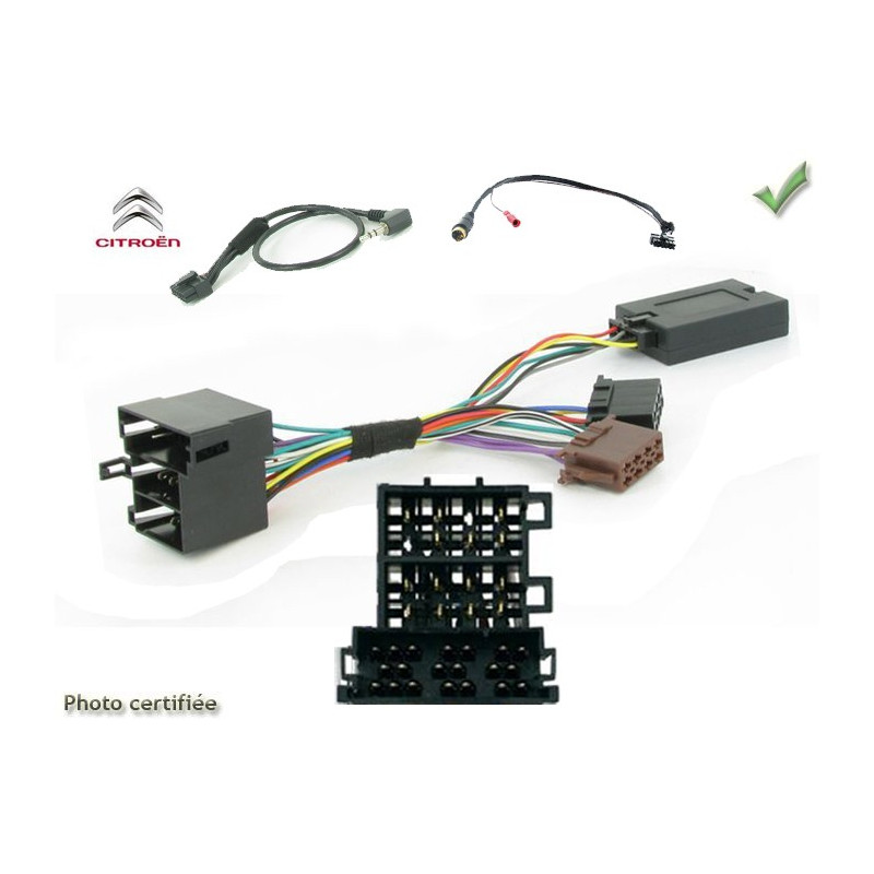 CDE AU VOLANT CLARION POUR CITROEN 1994-2001 XANTIA ISO CDE AU VOLANT CLARION POUR CITROEN 1994-2001 XANTIA ISO