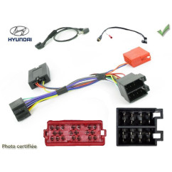 CDE AU VOLANT CLARION POUR HYUNDAI I10 2008- I20 2008- I30 2009-2012 ISO