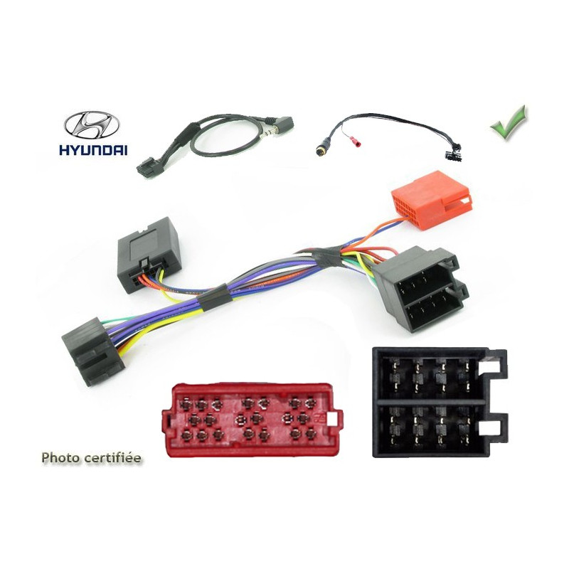 CDE AU VOLANT CLARION POUR HYUNDAI I10 2008- I20 2008- I30 2009-2012 ISO CDE AU VOLANT CLARION POUR HYUNDAI I10 2008- I20 2008- I30 2009-2012 ISO