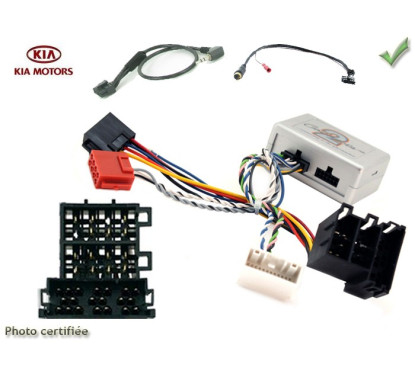 CDE AU VOLANT CLARION POUR KIA SPORTAGE 2010- AVEC NAV AVEC AMPLI