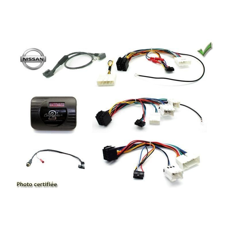 CDE AU VOLANT CLARION POUR NISSAN MULTIMODELE DE 2003- (VOIR DESCRIPTIF) CDE AU VOLANT CLARION POUR NISSAN MULTIMODELE DE 2003- (VOIR DESCRIPTIF)