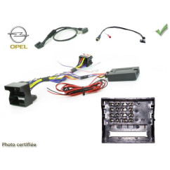 CDE AU VOLANT CLARION POUR OPEL CORSA D 2009-2014 FAKRA