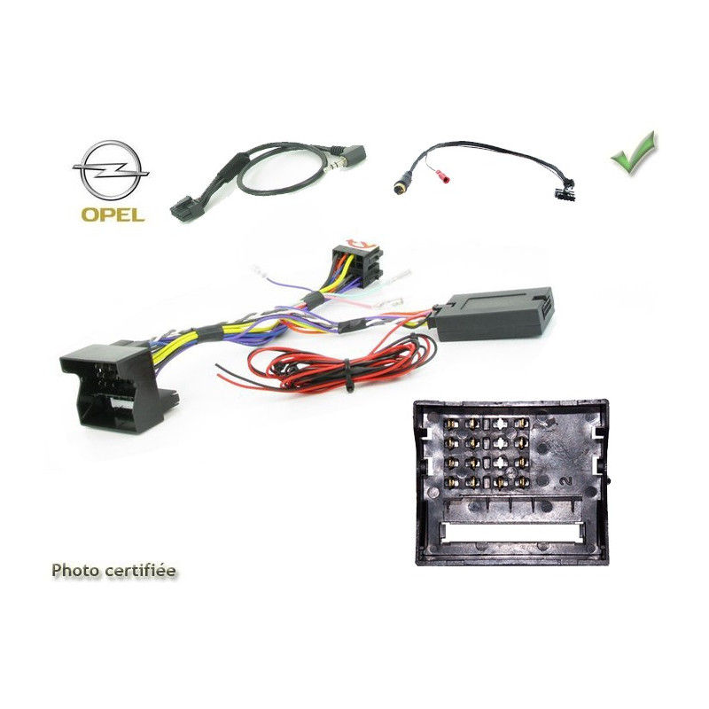CDE AU VOLANT CLARION POUR OPEL CORSA D 2009-2014 FAKRA CDE AU VOLANT CLARION POUR OPEL CORSA D 2009-2014 FAKRA
