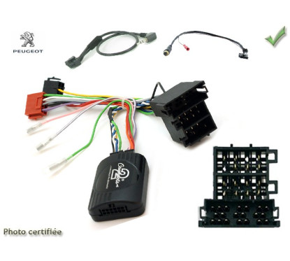 CDE AU VOLANT CLARION POUR PEUGEOT BOXER 2008-2013
