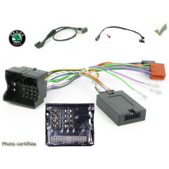 CDE AU VOLANT CLARION POUR SKODA FABIA 2007- OCTAVIA 2004- FAKRA