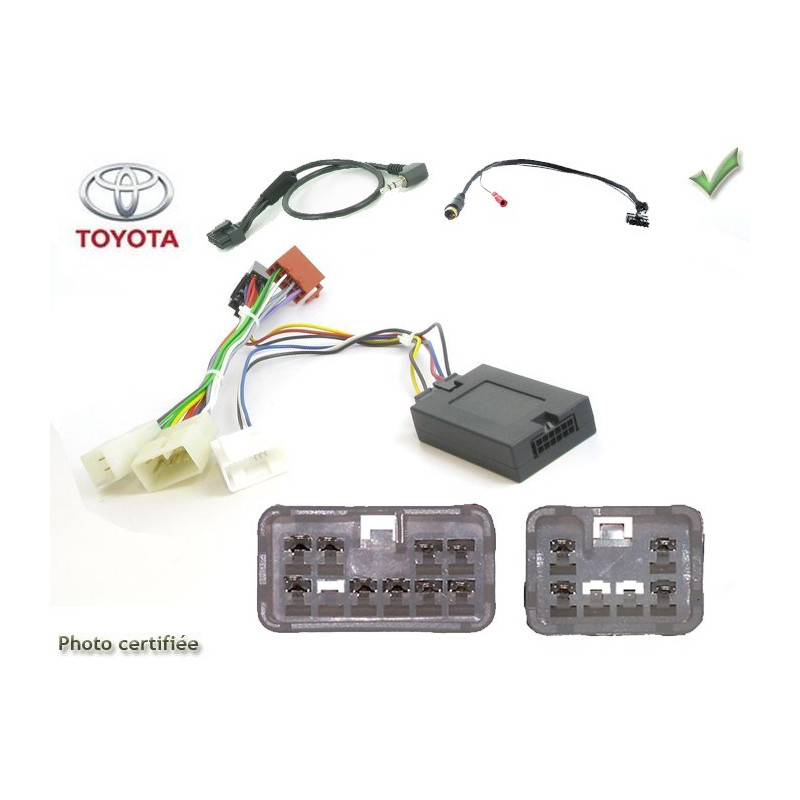CDE AU VOLANT CLARION POUR TOYOTA AVENSIS COROLLA RAV4 2004- CDE AU VOLANT CLARION POUR TOYOTA AVENSIS COROLLA RAV4 2004-