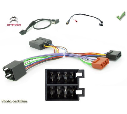CDE AU VOLANT JVC POUR CITROEN XSARA 2002-2004 PICASSO 2002-2005