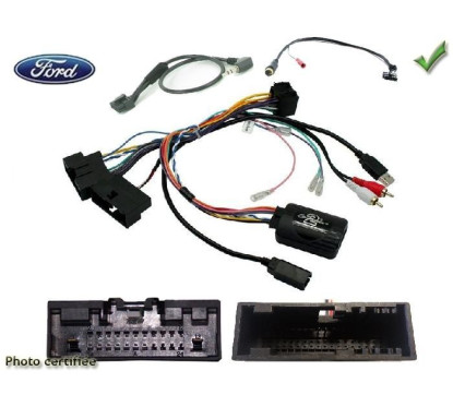 CDE AU VOLANT JVC POUR FORD RANGER 2015-2018