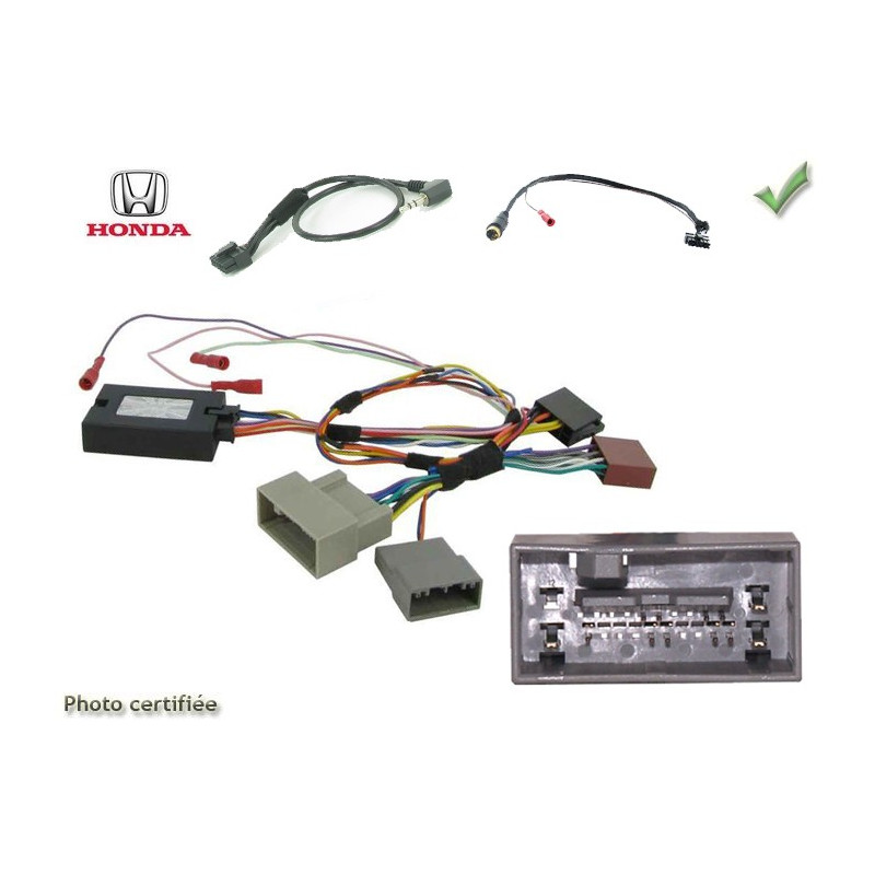 CDE AU VOLANT JVC POUR HONDA CIVIC 2012- CRV 2012- SANS AMPLI CDE AU VOLANT JVC POUR HONDA CIVIC 2012- CRV 2012- SANS AMPLI