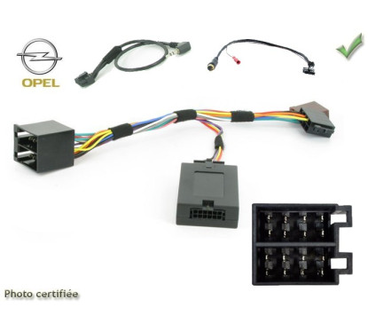CDE AU VOLANT JVC POUR OPEL AGILA -2004 ASTRA 1998-2004 CORSA 1998- CORSA 1998-