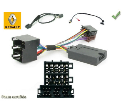 CDE AU VOLANT JVC POUR RENAULT R19 CLIO -1999 LAGUNA -1997