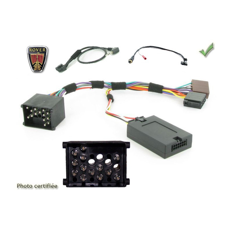 CDE AU VOLANT JVC POUR ROVER 75 -2005 17PIN ROND HARMONY LOWLINE CDE AU VOLANT JVC POUR ROVER 75 -2005 17PIN ROND HARMONY LOWLINE