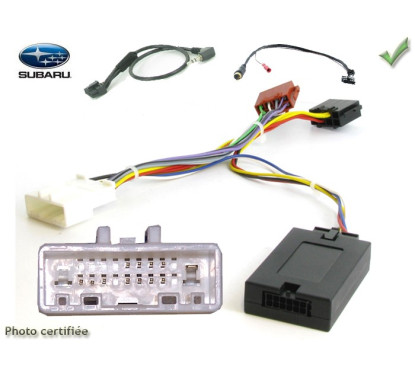 CDE AU VOLANT JVC POUR SUBARU IMPREZA 2007-2012