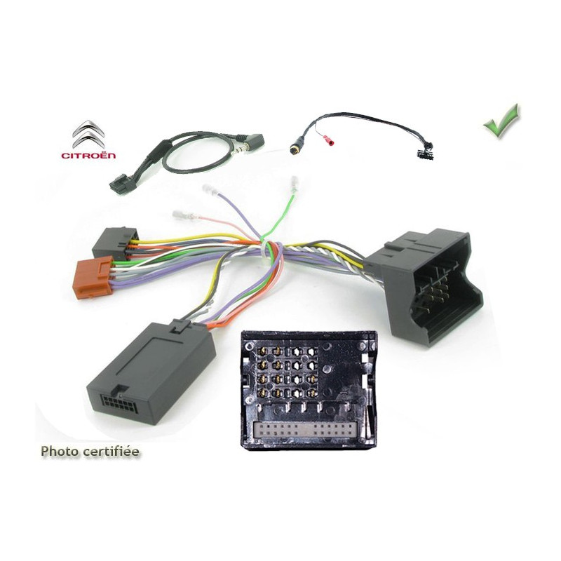 CDE AU VOLANT KENWOOD POUR CITROEN 2004- FAKRA SANS RADARS RECUL CDE AU VOLANT KENWOOD POUR CITROEN 2004- FAKRA SANS RADARS RECUL