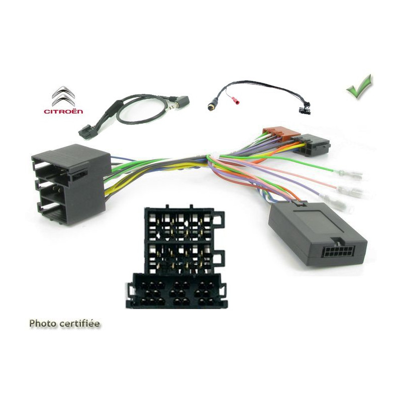CDE AU VOLANT KENWOOD POUR CITROEN JUMPER 2008-2013 ISO CDE AU VOLANT KENWOOD POUR CITROEN JUMPER 2008-2013 ISO