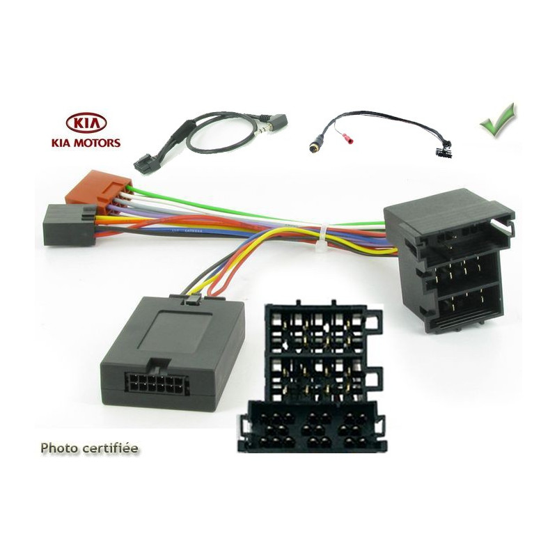 CDE AU VOLANT KENWOOD POUR KIA CEED 2007-2009 CDE AU VOLANT KENWOOD POUR KIA CEED 2007-2009