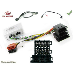 CDE AU VOLANT KENWOOD POUR KIA CEED 2009- SORENTO SOUL 2009-2011 AVEC AMPLI