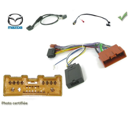 CDE AU VOLANT KENWOOD POUR MAZDA 6 2007-2009 SANS AMPLI