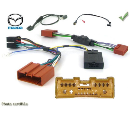 CDE AU VOLANT KENWOOD POUR MAZDA CX7 2008- SANS AMPLI