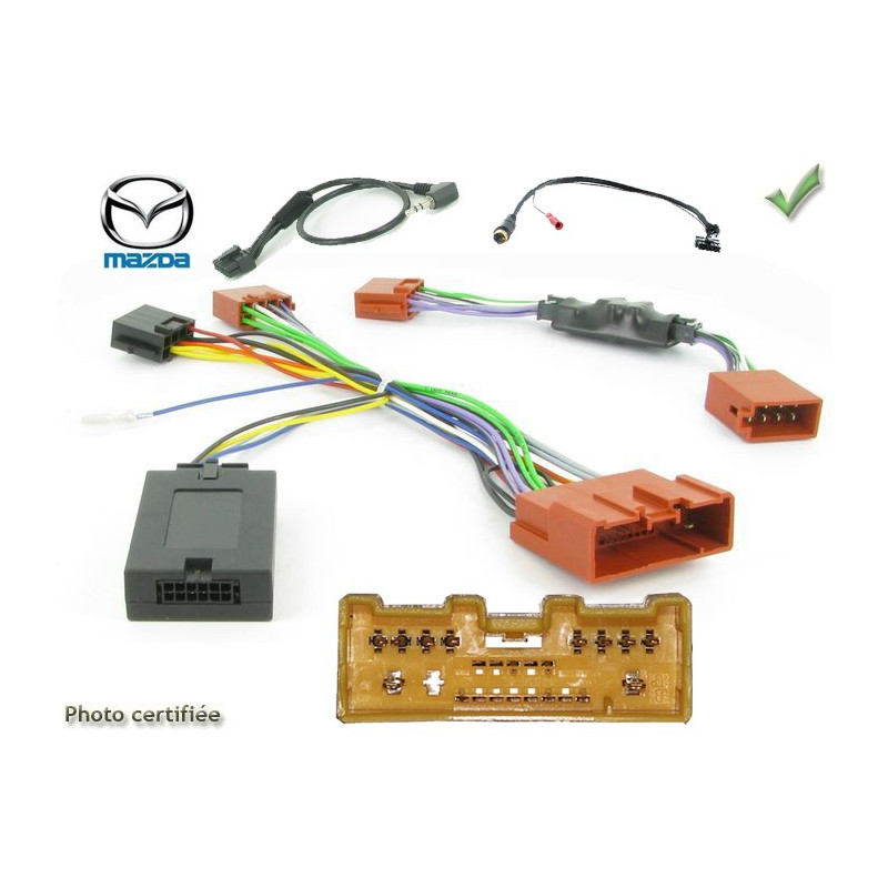 CDE AU VOLANT KENWOOD POUR MAZDA CX9 2007- AVEC AMPLI CDE AU VOLANT KENWOOD POUR MAZDA CX9 2007- AVEC AMPLI
