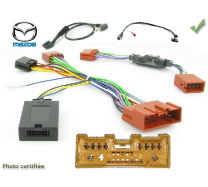 CDE AU VOLANT KENWOOD POUR MAZDA CX9 2007- AVEC AMPLI