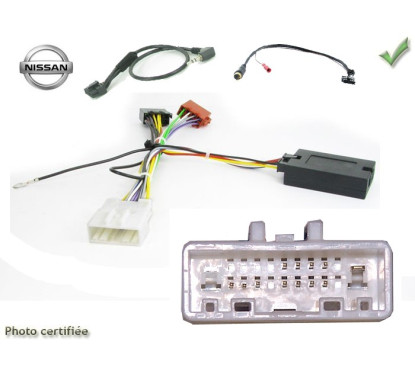 CDE AU VOLANT KENWOOD POUR NISSAN NOTE 2009-2012 (E11)
