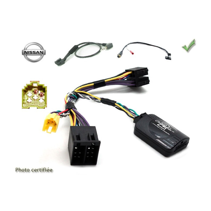 CDE AU VOLANT KENWOOD POUR NISSAN PRIMASTAR 2005-2010 MINI ISO CDE AU VOLANT KENWOOD POUR NISSAN PRIMASTAR 2005-2010 MINI ISO