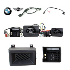 CDE AU VOLANT MULTI POUR BMW 2004- SANS NAV RECUP RADARS RECUL BEEPS CLIGNO