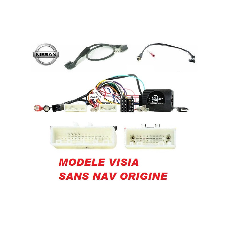 CDE AU VOLANT PARROT POUR NISSAN QASHQAI 2014- POUR MODELE VISIA SANS NAV ORIGINE CDE AU VOLANT PARROT POUR NISSAN QASHQAI 2014- POUR MODELE VISIA SANS NAV ORIGINE