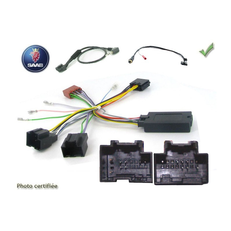 CDE AU VOLANT PARROT POUR SAAB 9.3 2008-2014 CDE AU VOLANT PARROT POUR SAAB 9.3 2008-2014