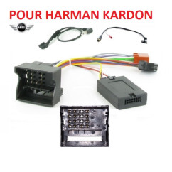 CDE AU VOLANT PIONEER POUR MINI ONE 2001-2006 AVEC AMPLI HK (HARMAN KARDON)
